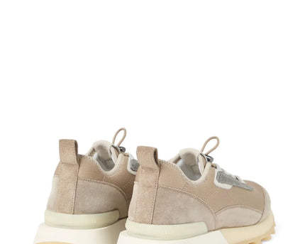 Men’s Brunello Cucinelli Mesh Beige Sand Sneakers