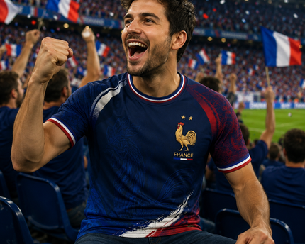 Personalized France Soccer Jersey Custom Name Gift for Sports Lovers