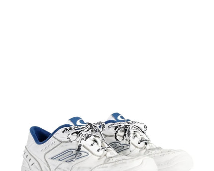 Men' Balenciaga Hamptons Worn-out Trainers White Sneaker