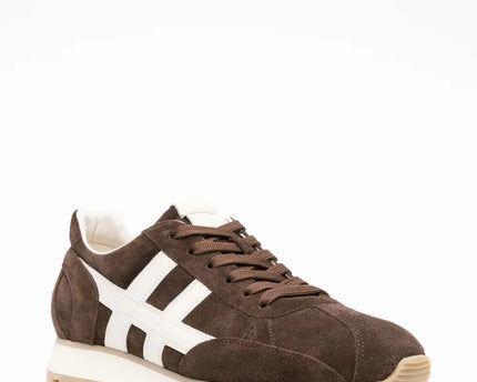 Men's Hogan 86er Suede Brown Sneakers