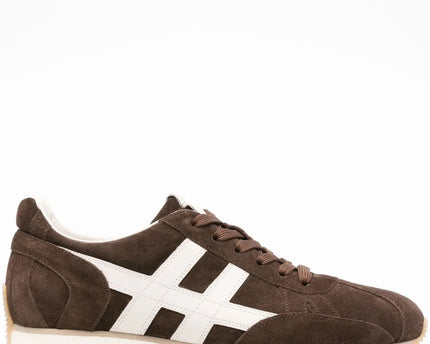 Men's Hogan 86er Suede Brown Sneakers