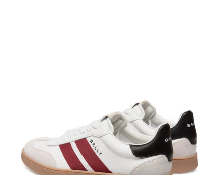 Men's Bally Retro Crest White Sneaker