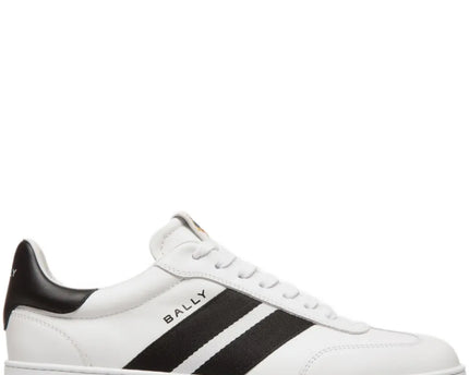 Men's Bally Retro Crest White Sneaker