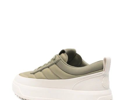Men's Moncler Altive Leather Green Sneakers