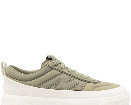 Men's Moncler Altive Leather Green Sneakers