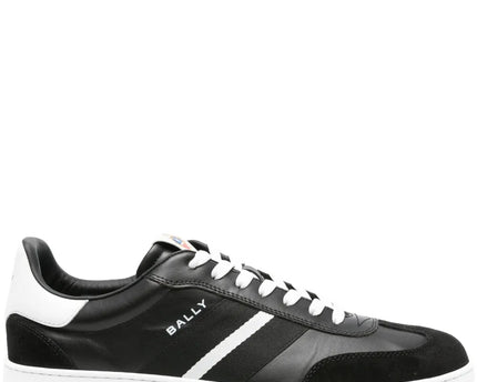 Men's Bally Retro Crest Black Sneaker
