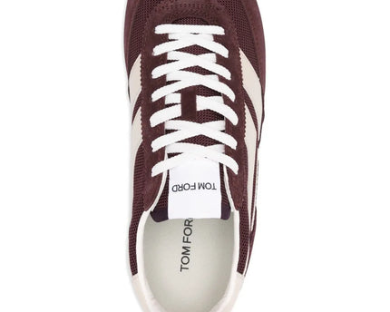 Men's Tom Ford Mick Panelled Red Sneakers