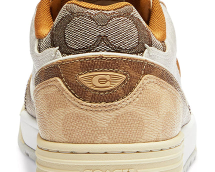 Men's COACH SoHo Leather Lace-Up Casual Multi Sneakers