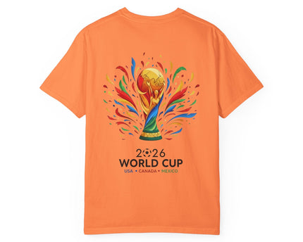 Colombia Seleccion Soccer Player Poster T-Shirt, 2026 World Cup Back Logo,Colombia Flag