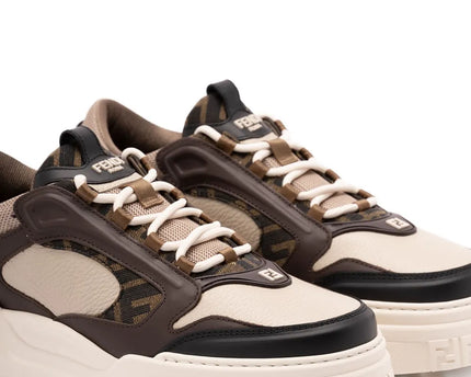 Men's FENDI Sneaker Fendi Force Brown Sneakers
