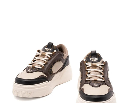 Men's FENDI Sneaker Fendi Force Brown Sneakers