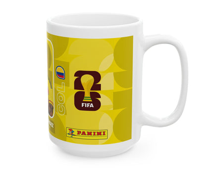 Colombian Soccer Player Cucho Hernandez Ceramic Mug World Cup 2026
