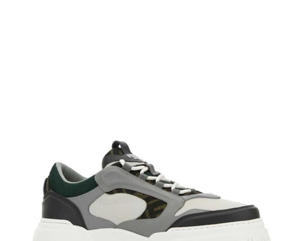 Men's FENDI Sneaker Fendi Force Grey And White Sneakers