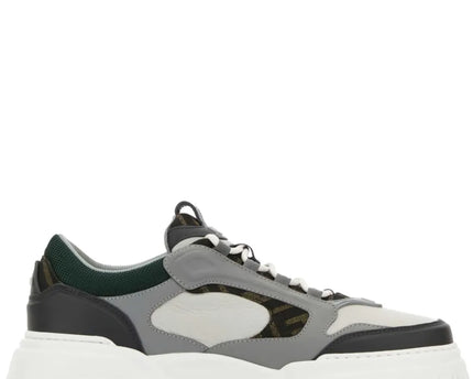 Men's FENDI Sneaker Fendi Force Grey And White Sneakers