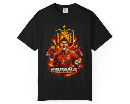 Spain Soccer Players T-Shirt, 2026 World Cup Spain Football Tee, Spain Flag