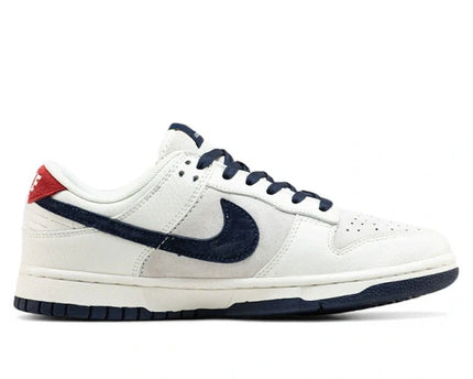 Men's SB Dunk Low x Louis Vuitton Grey Blue Red Sneakers