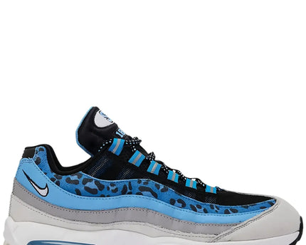Men's Nike Air Max 95 Black And Blue Shoes
