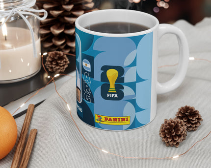 Argentina Soccer Player Alejandro Garnacho Ceramic Mug — Coffee Cup, World Cup 2026