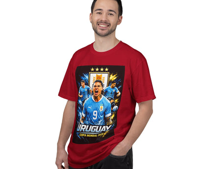 Uruguay National Team Soccer Shirt, World Cup 2026 Tee, Uruguay Flag