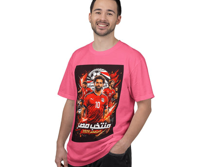 Egypt Football Players T-shirt, 2026 World Cup Back Trophy Design, Egypt Flag