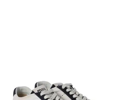 Men's Miu Miu Low Top White Sneaker
