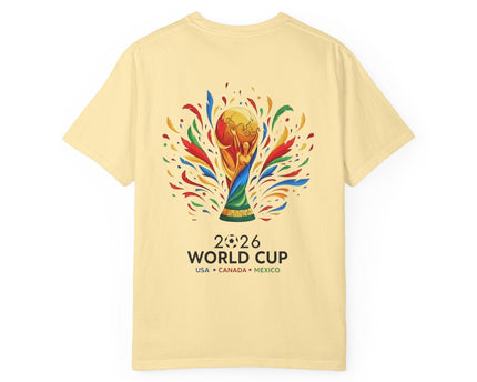 Colombia Seleccion Soccer Player Poster T-Shirt, 2026 World Cup Back Logo,Colombia Flag
