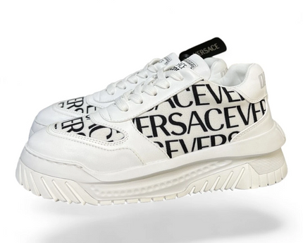 Men's VERSACE Odissea White & Black Sneakers