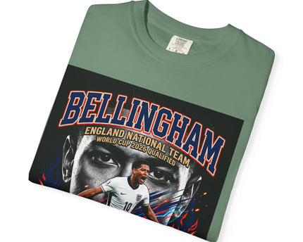 England World Cup 2026 T-shirt, Bellingham Collection Shirt, Gift for him, England Flag, Collectible