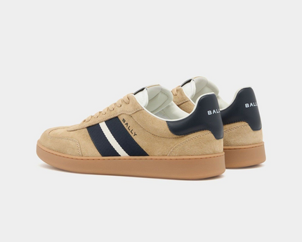 Men's Bally Retro Crest Brown Sneaker