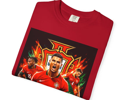 Portugal Football Poster T-Shirt, Ronaldo Mundo 2026 World Cup, CR7, Portugal Flag