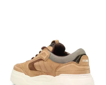 Men's FENDI Sneaker Fendi Force Brown Sneakers
