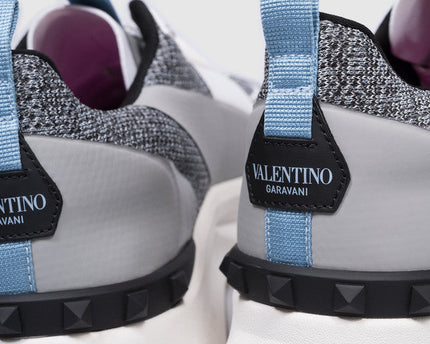 Men's Valentino Garavani Baskets True Act Gray Sneakers