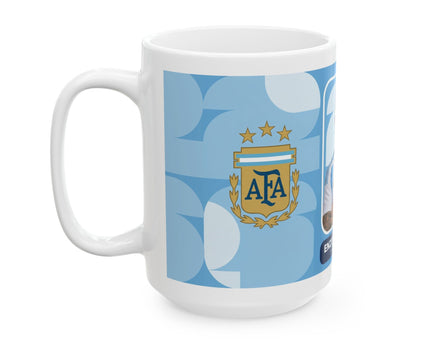 Argentina Soccer Player Enzo Fernández Ceramic Mug —  Fan Gift, World Cup 2026