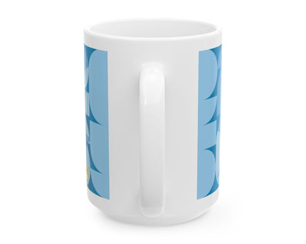 Argentina Soccer Player Alejandro Garnacho Ceramic Mug — Coffee Cup, World Cup 2026