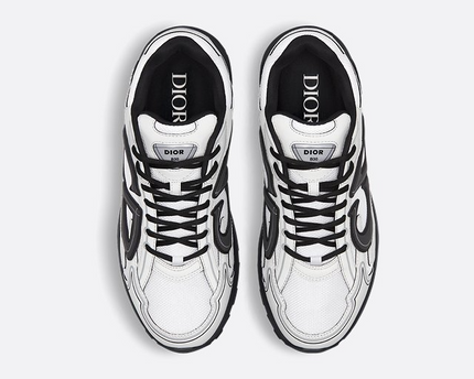Men's Dior x Stone Island B30 White Technical Mesh Sneakers