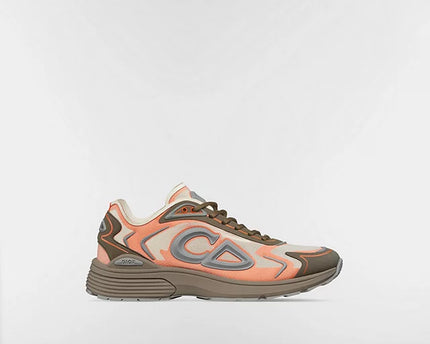 Men's B30 Countdown Tech Brown and Orange Sneaker