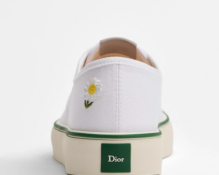 Men's Dior Saltwind Daisy Motif Sneakers