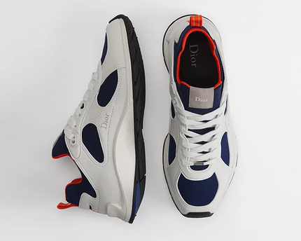 Men's Dior Mile Navy Blue Sneakers