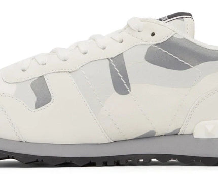 Men's Valentino Camo Rock Runners White & Silver Sneakers