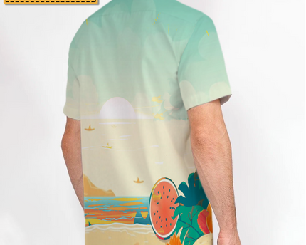I'm On Dadcation Traveling On Dadcation - Personalized Customized Hawaiian shirt