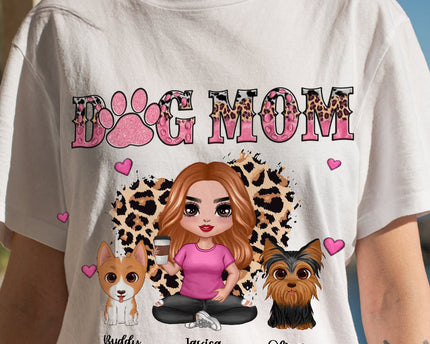 Dod Mom - Personalized Customized T-shirt - Gift For Pet Lover Dog Mom Dog Lover