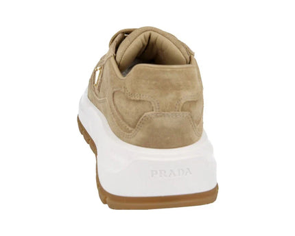 Men's Prada Montecarlo Re-Edition 2005 Leather Beige Sneakers