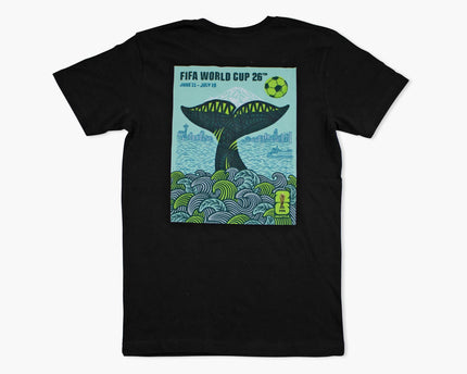 2026 FIFA World Cup Seattle Poster Black T-Shirt