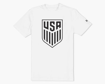 US Soccer USMNT White Primary Logo T-Shirt