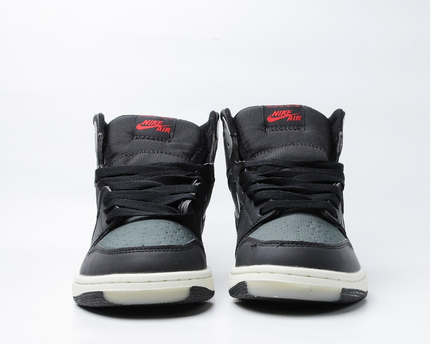 Men's Air Jordan 1 High 'Black Particle Grey’ Shoes