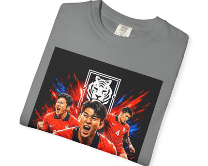 Korean Soccer Players T-Shirt, 2026 World Cup Korea Football Tee, Korea Flag