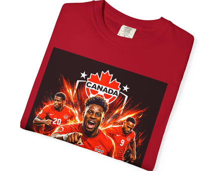 Team Canada Soccer World Cup 2026 T-Shirt, Canada Football Tee, Canada Flag