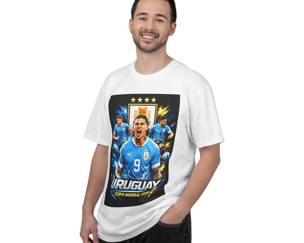 Uruguay National Team Soccer Shirt, World Cup 2026 Tee, Uruguay Flag