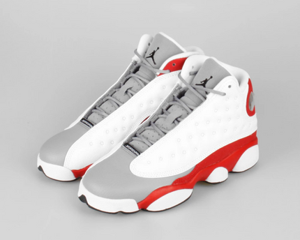 Men's Nike Air Jordan 13 Retro Grey Toe Shoes