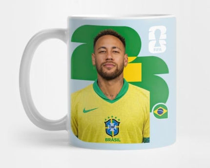 Neymar Junior Handsome Designer Coffee Mug for Football Lovers